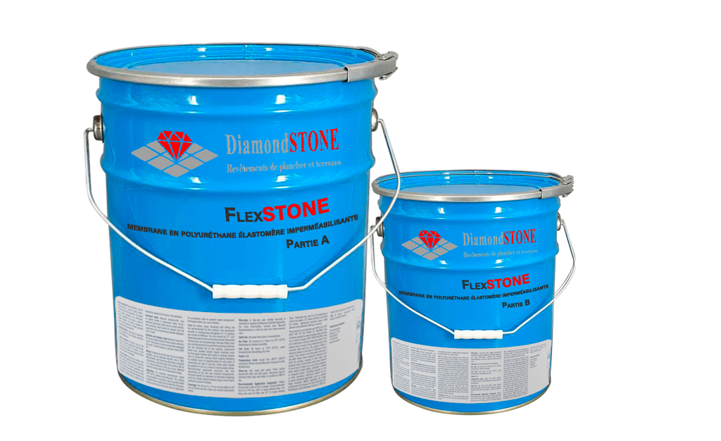 FlexSTONE Membrane en polyuréthane élastomère imperméabilisante
